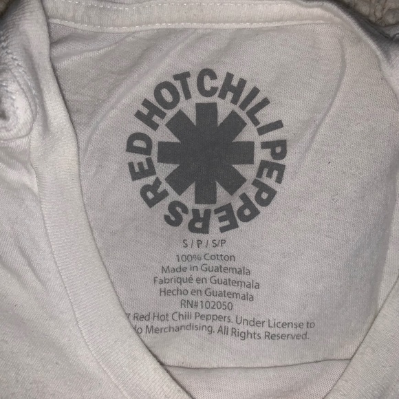RHCP Red Hot Chili Peppers T-shirt - Picture 4 of 4